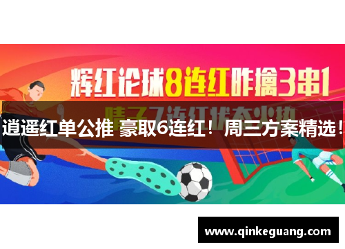 逍遥红单公推 豪取6连红！周三方案精选！